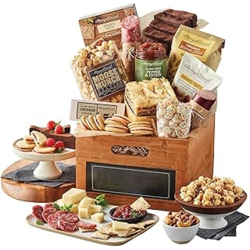 Harry & David Deluxe Everyday Sharing Gift Basket, Gift Basket, All Occasion Gift, Assorted Snacks Harry & David Deluxe Everyday Sharing Gift Basket, Gift Basket, All Occasion Gift, Assorted Snacks